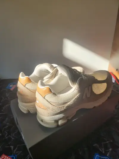 Zapatillas beige New Balance - miniatura 6