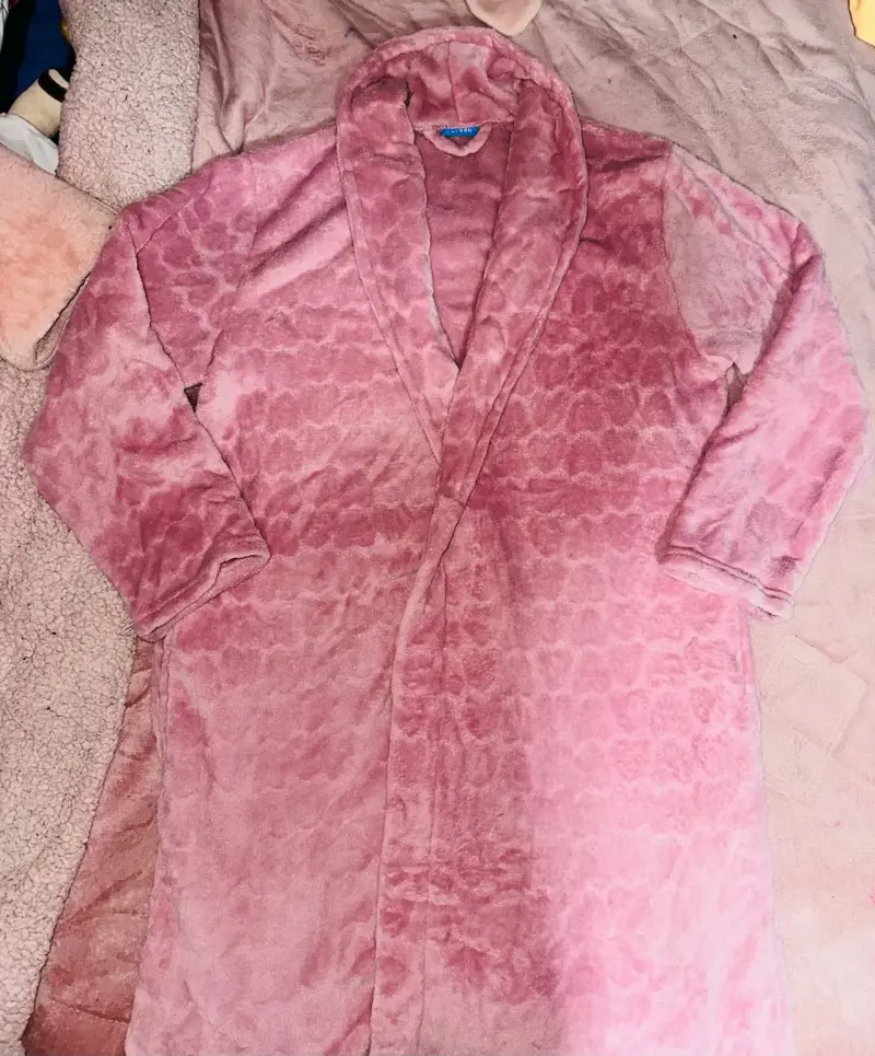 Bata rosa cálida - 3