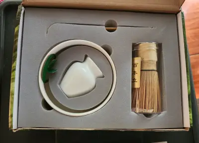 Set de té Matcha de bambú - miniatura 2