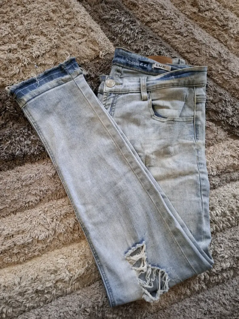 Jeans slim fit celestes - 2