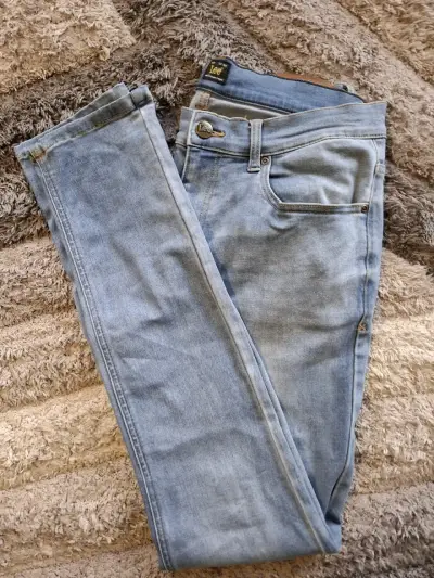 Jeans Lee azul clásico - miniatura 2