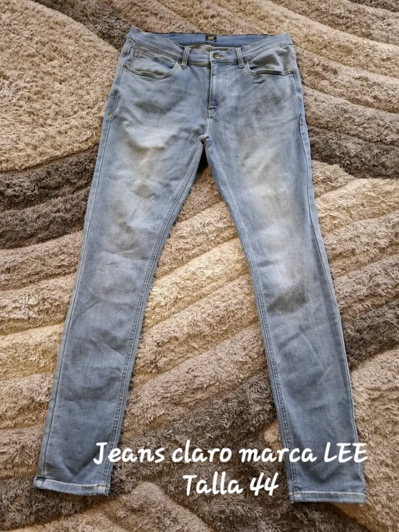 Jeans Lee azul clásico - 3