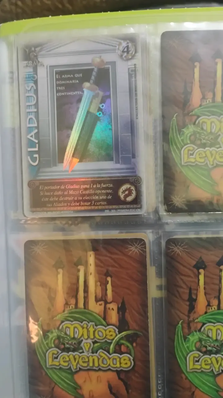 Cartas mitos y leyendas PBX y PB Primera Edición - 3