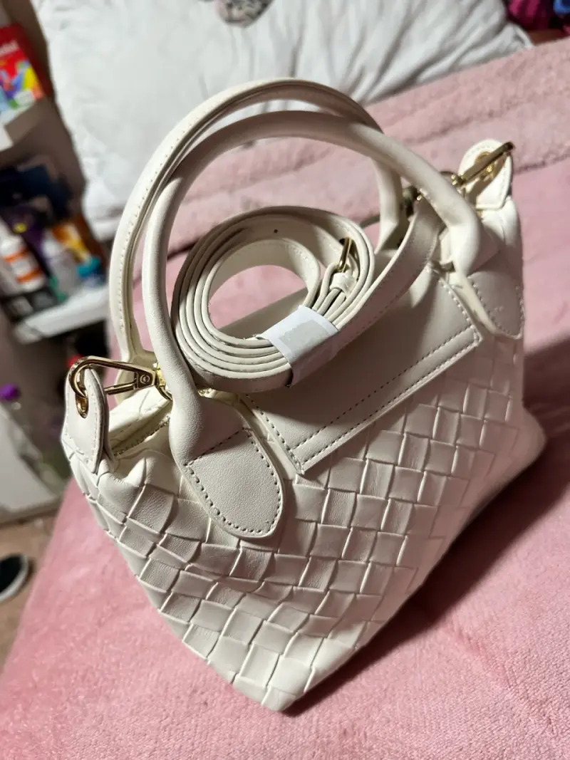 Cartera blanca nueva - 5
