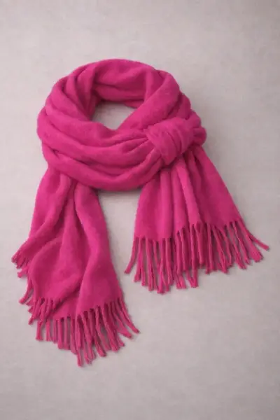 Maxi Bufanda fucsia - miniatura 1