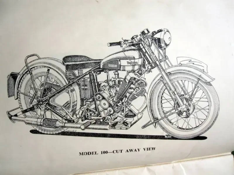 MANUAL ORIGINAL MOTO PHANTHER ANTIGUA - 1