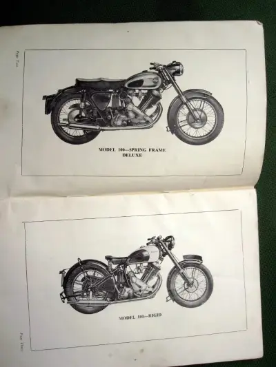 MANUAL ORIGINAL MOTO PHANTHER ANTIGUA - miniatura 2