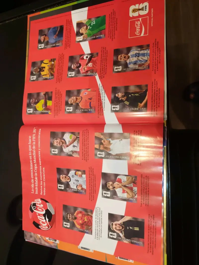 Álbum Panini Mundial 2026 Completado - 2