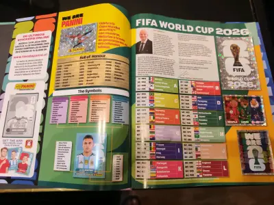 Álbum Panini Mundial 2026 Completado - miniatura 3