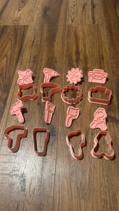 Lote 6 set de cortadores de galletas - miniatura 3