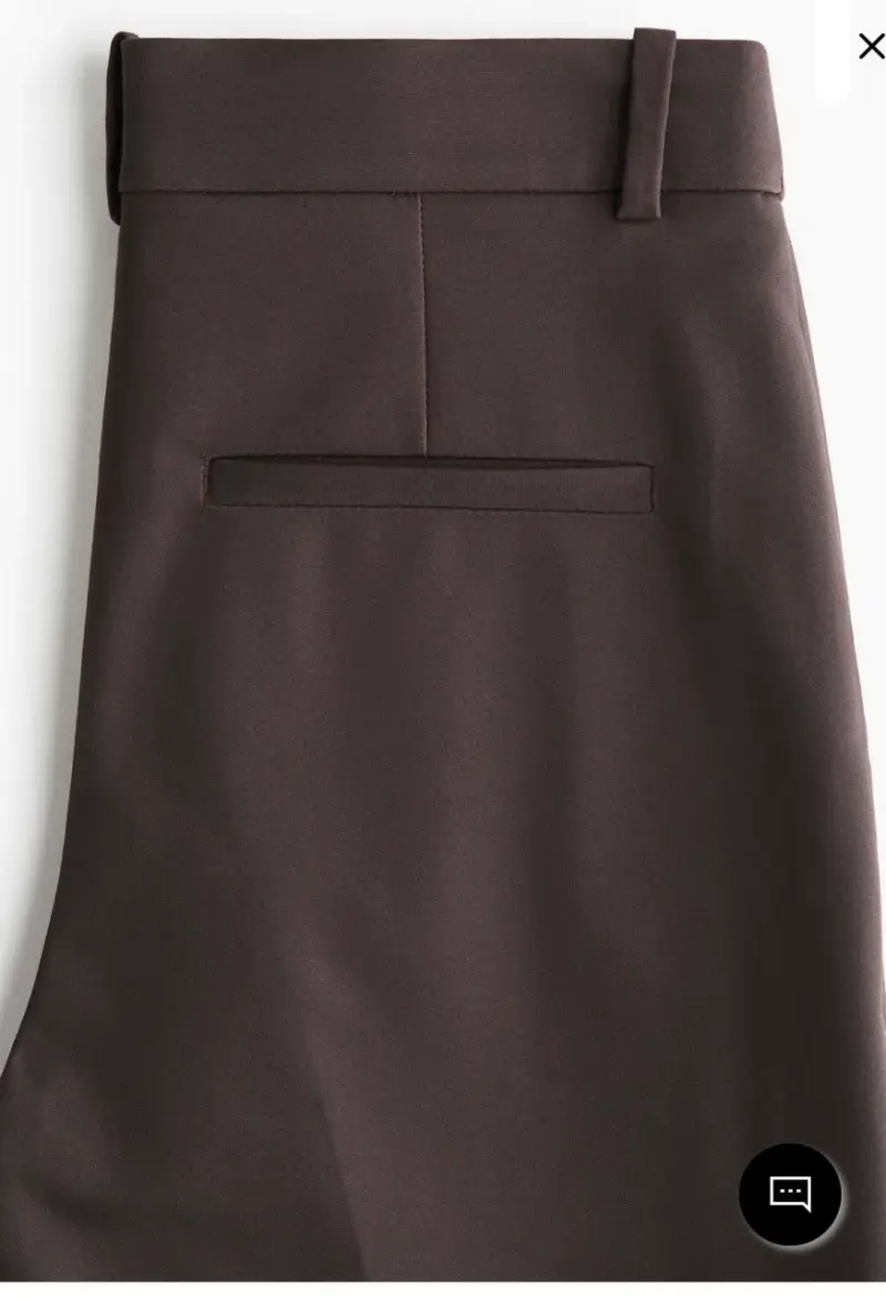 Pantalón de vestir negro - 1