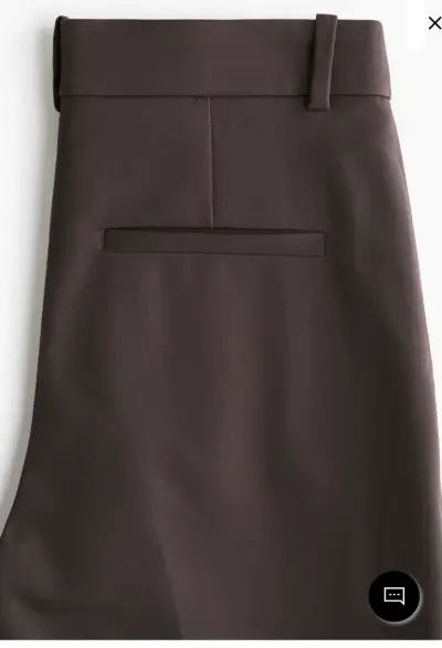 Pantalón de vestir negro - miniatura 1