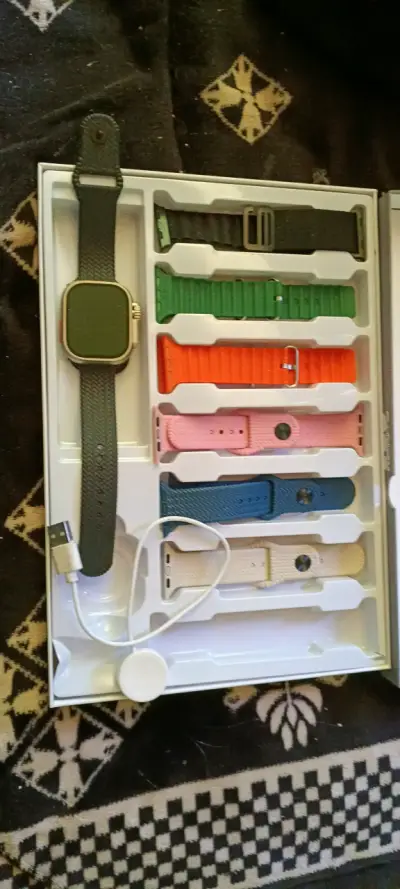 Reloj inteligente negro - miniatura 5
