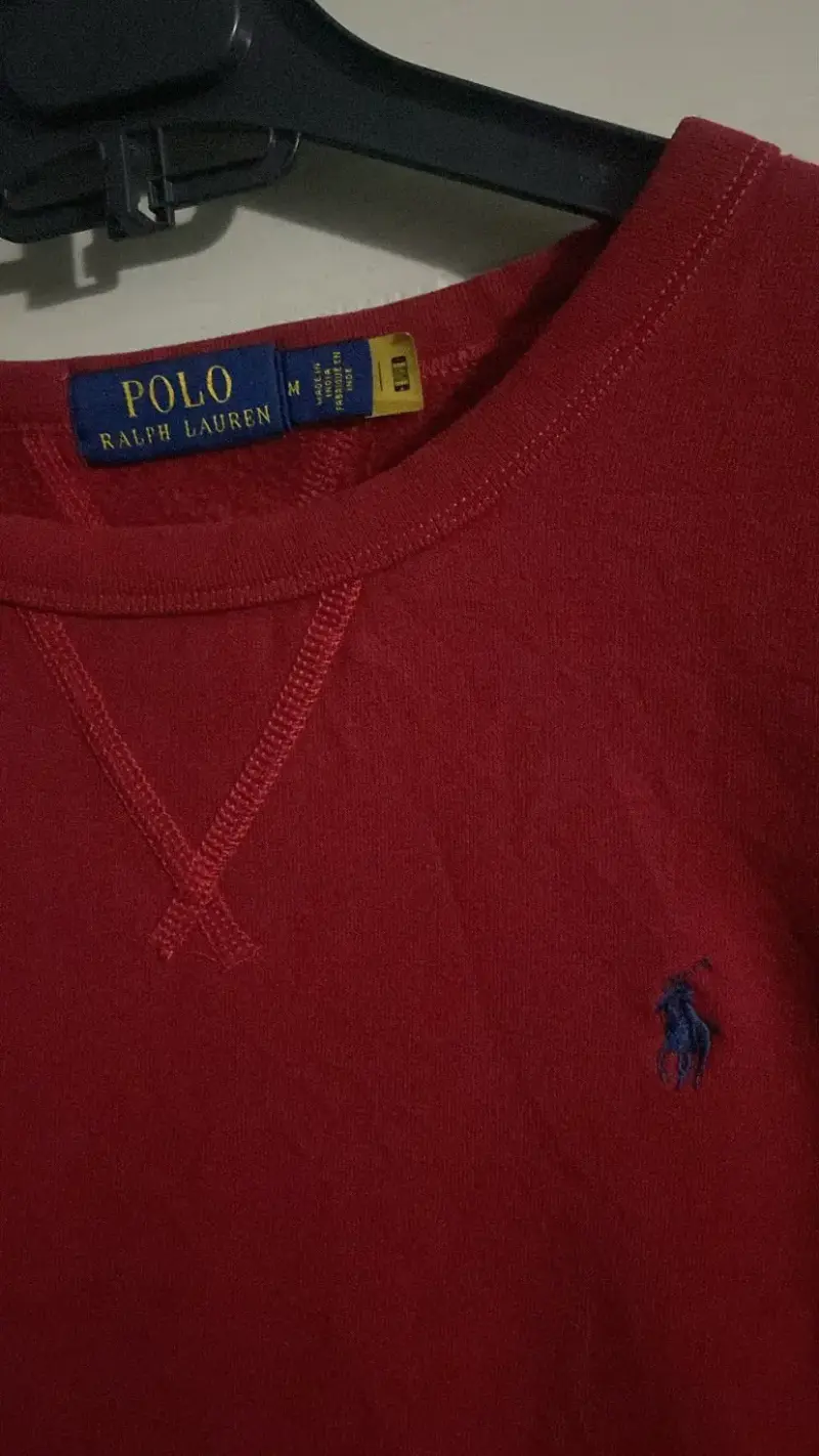 Poleron Crewneck Rojo Polo Ralph Lauren - 2