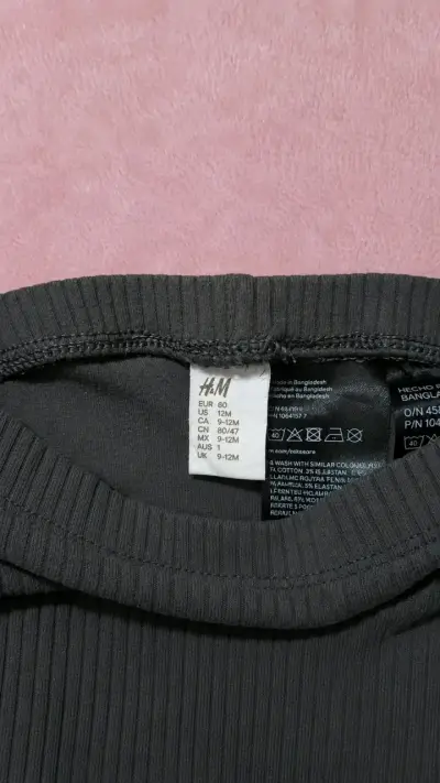 Leggings grises acanalados - miniatura 2