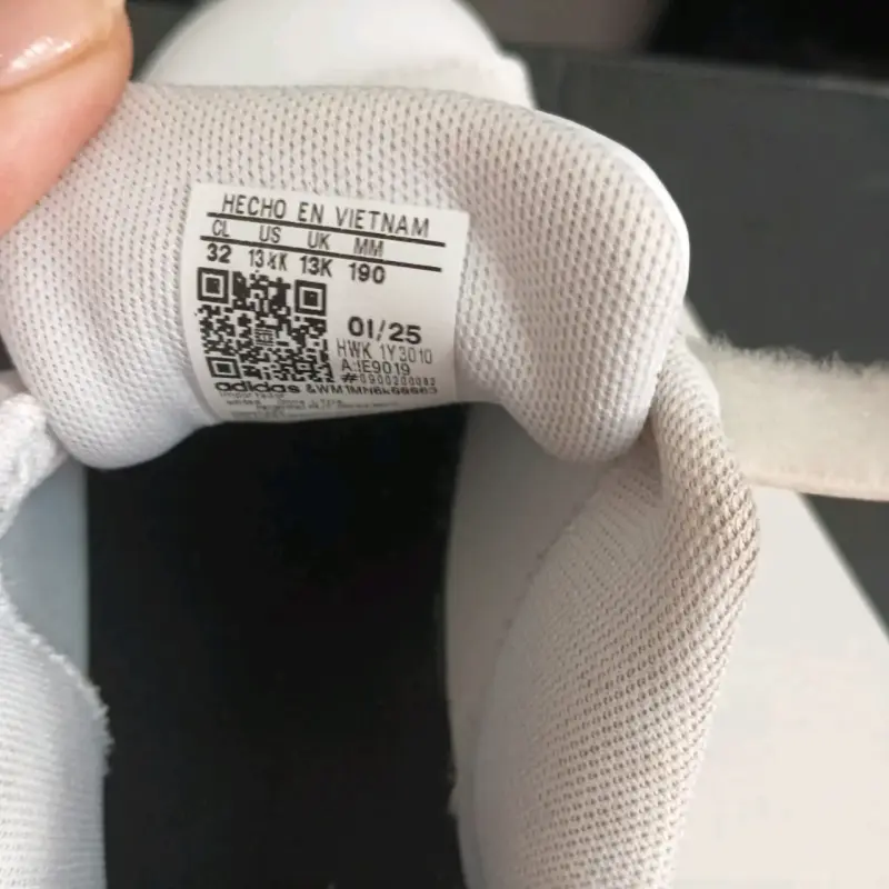 Zapatillas blancas infantiles Adidas - 3