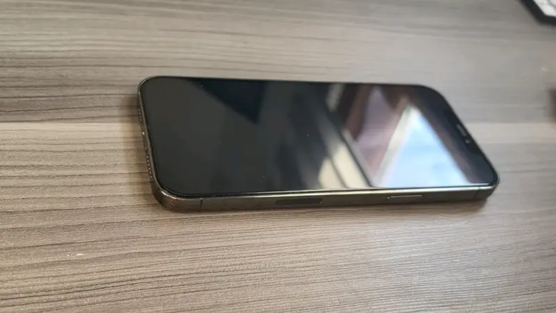 iPhone 12 Pro Max plateado - 3