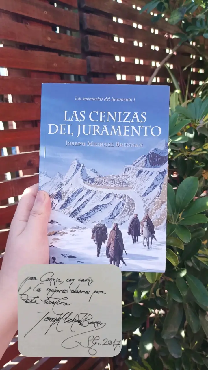 Libro 'Las Cenizas del Juramento' - 1