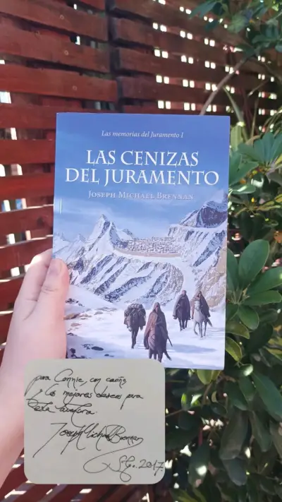 Libro 'Las Cenizas del Juramento' - miniatura 1