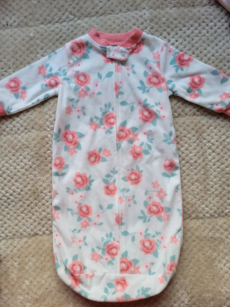 Saco de dormir floral para bebé