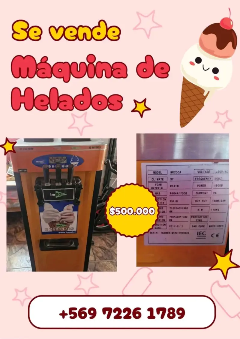 Máquina de helados ImSol