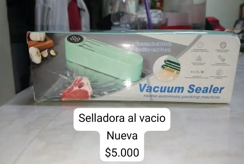 Selladora al vacío nueva