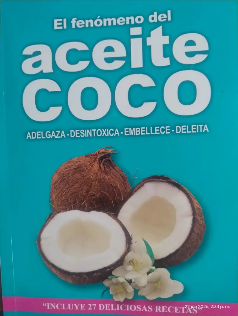 Libro El fenómeno del aceite coco - 1