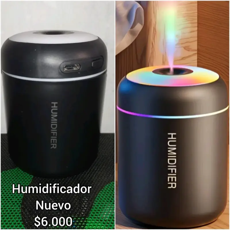 Humidificador LED portátil