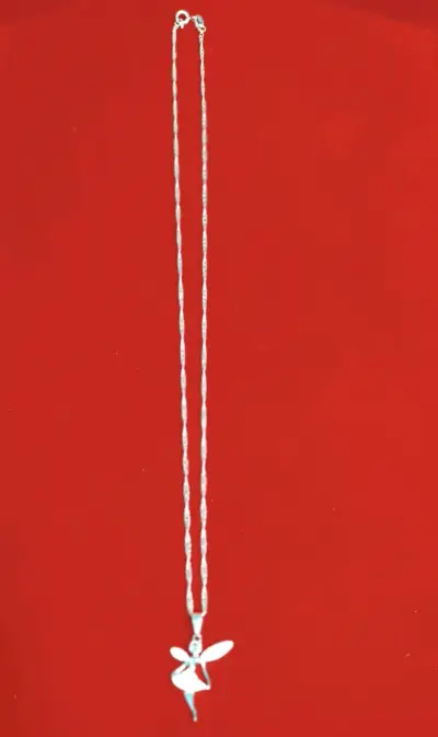 Collar de hada brillante, plata 925, nacional - miniatura 2