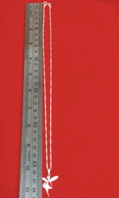 Collar de hada brillante, plata 925, nacional - miniatura 3