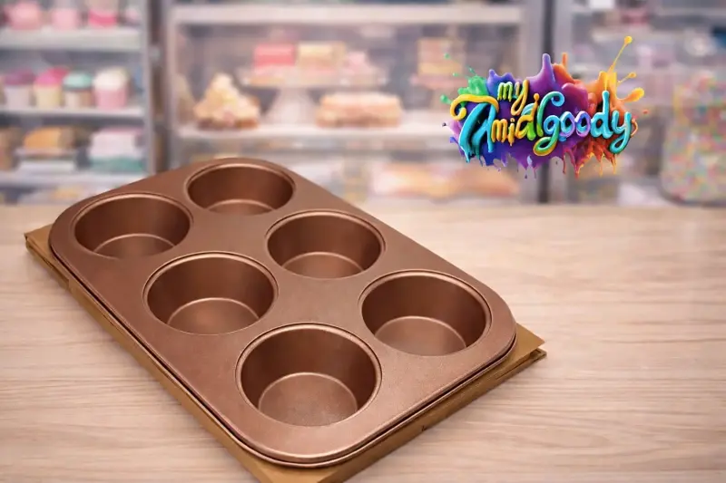 Molde para muffins metálico
