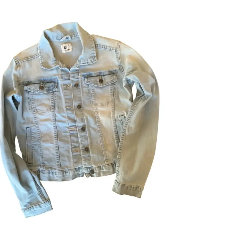 Chaqueta de mezclilla clara - 2