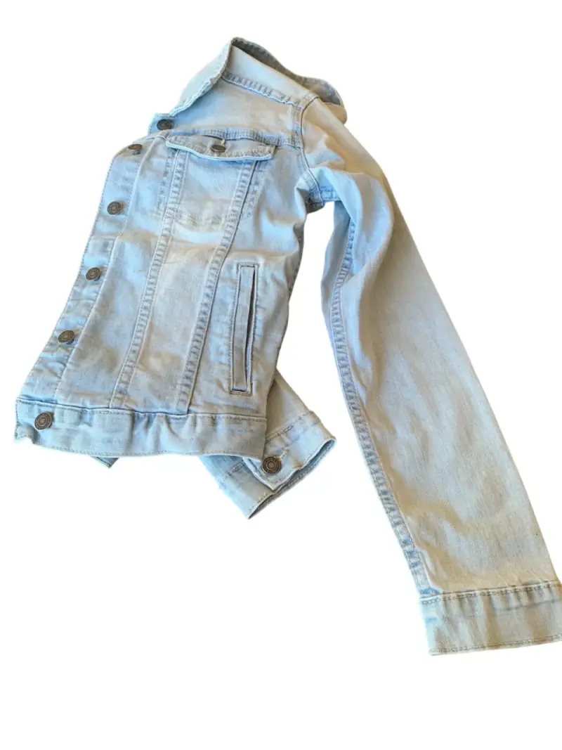 Chaqueta de mezclilla clara - 3