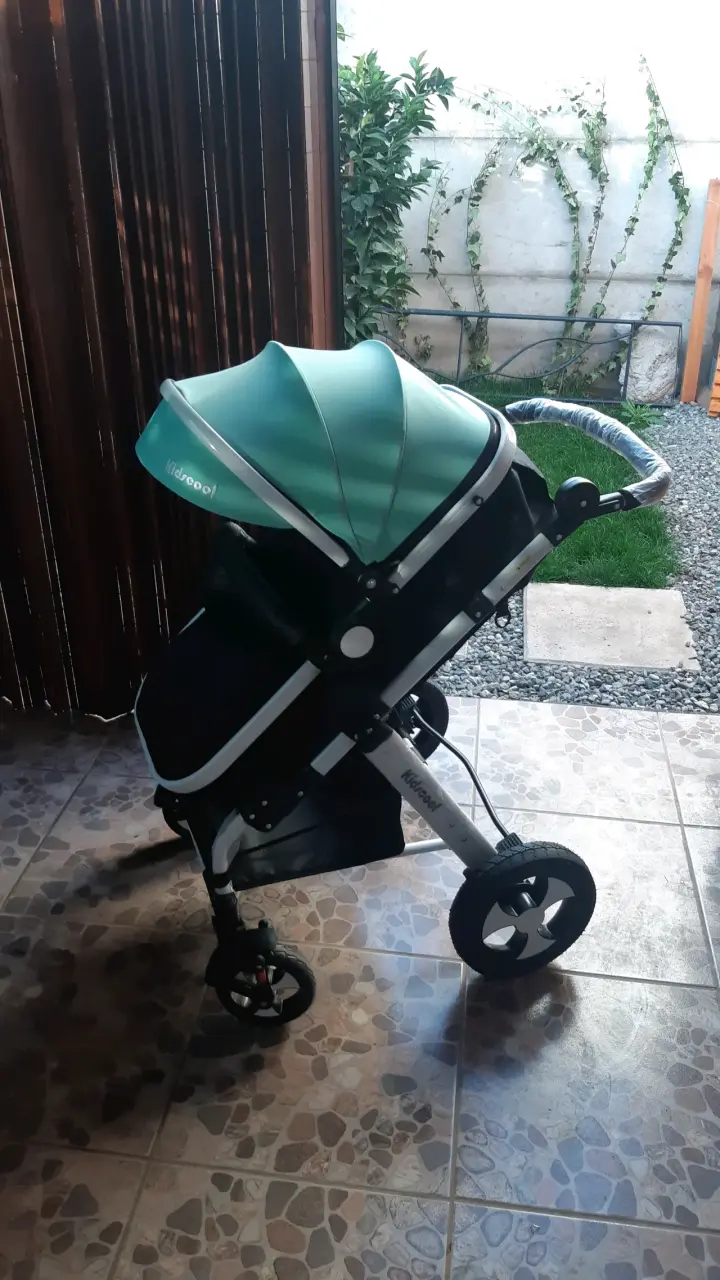 Coche de bebé KIDscool verde - 1