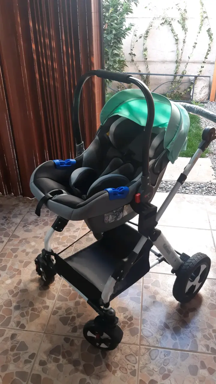 Coche de bebé KIDscool verde - 3