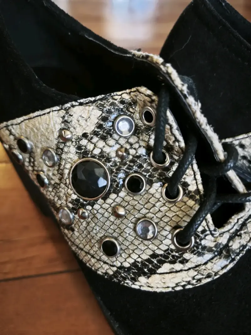Zapatos negros con plataforma - 5