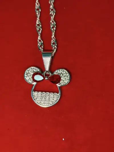 Collar con colgante, plata 925, nacional - miniatura 1