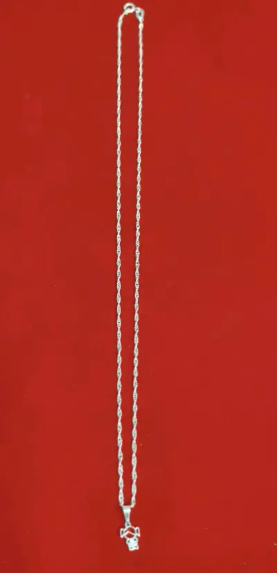 Collar colgante de plata 925, nacional niña - miniatura 2