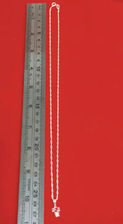 Collar colgante de plata 925, nacional niña - miniatura 3