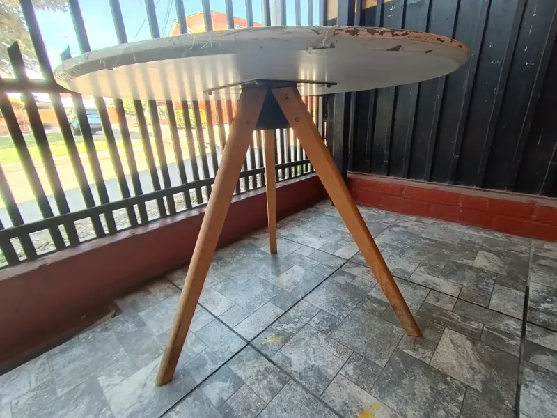Juego de comedor redondo 4 sillas - 4