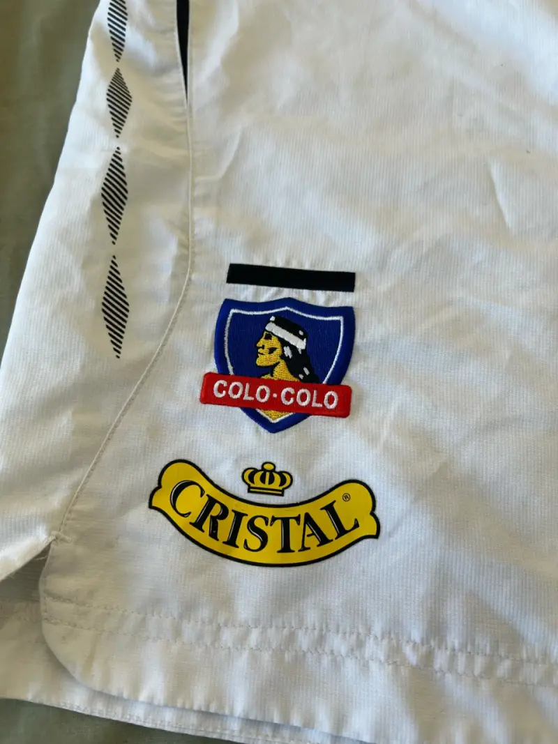 Short deportivo Colo-Colo blanco - 2