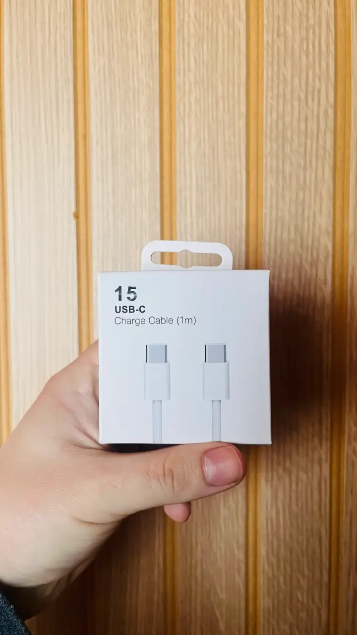 Cable cargador USB-C 1m