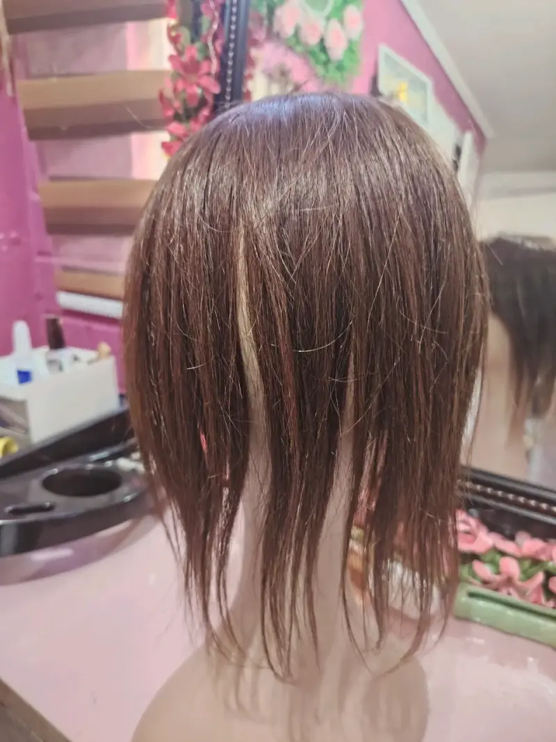 Topper de cabello humano - 2