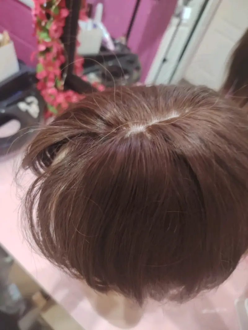 Topper de cabello humano - 5