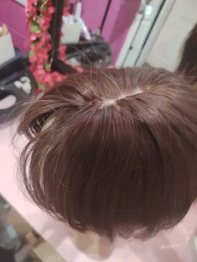 Topper de cabello humano - miniatura 5