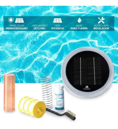 Ionizador solar para piscina 150m3 - miniatura 2