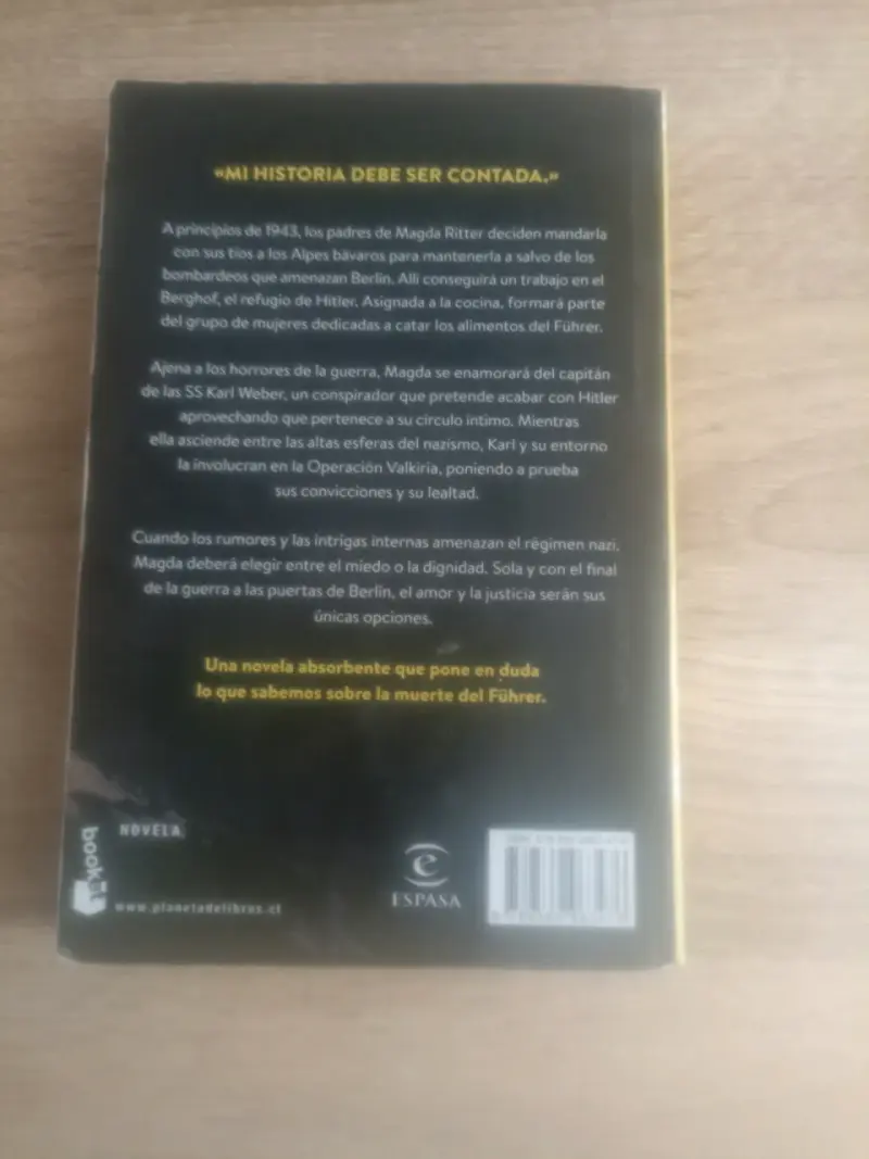 Libro 'La Catadora de Hitler' - 2