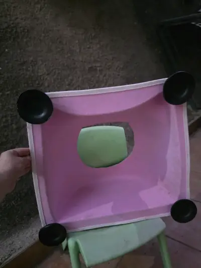 Cama golgante para gato rosada - miniatura 2