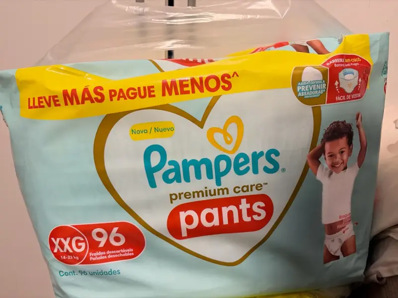 Pañales Pampers Premium Care XXG