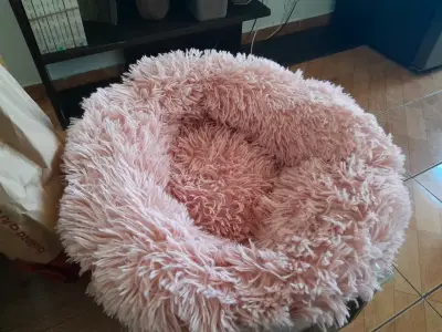 Cama rosada para mascotas - miniatura 2